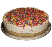 Birthday Cake Cheesecake 9 inch round