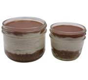 Banana Chocolate Cheesecake Jar