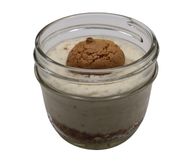Amaretti Cookies Cheesecake Jar