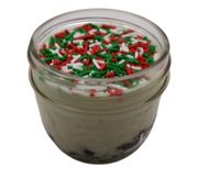 Christmas White Chocolate Cheesecake Jar